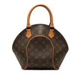 ルイ ヴィトン モノグラム エリプスPM ハンドバッグ M51127 ブラウン PVC レザー レディース LOUIS VUITTON 中古