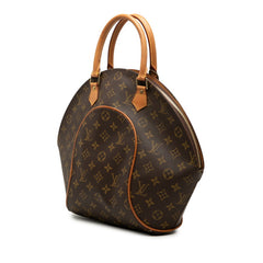 ルイ ヴィトン モノグラム エリプスMM ハンドバッグ M51126 ブラウン PVC レザー レディース LOUIS VUITTON 【中古】