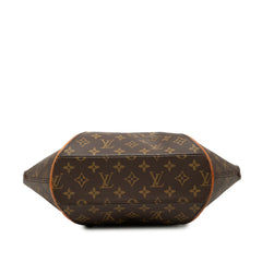 ルイ ヴィトン モノグラム エリプスMM ハンドバッグ M51126 ブラウン PVC レザー レディース LOUIS VUITTON 【中古】