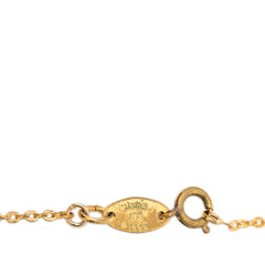 シャネル ココマーク ペンダント ネックレス ゴールド メッキ レディース CHANEL 【中古】