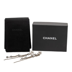 シャネル ココマーク パール ピアス シルバー メタル レディース CHANEL 【中古】