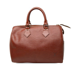 ルイ ヴィトン エピ スピーディ25 ハンドバッグ ミニボストンバッグ M43013 ケニアブラウン レザー レディース LOUIS VUITTON 【中古】