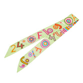 エルメス ツイリー TOHU BOHU 24 Fbg スカーフ グリーン マルチカラー シルク レディース HERMES 【中古】