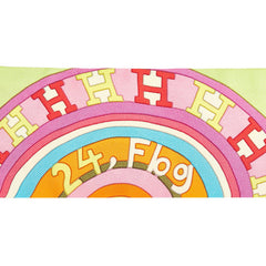 エルメス ツイリー TOHU BOHU 24 Fbg スカーフ グリーン マルチカラー シルク レディース HERMES 【中古】