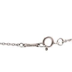 ティファニー オープンハート ネックレス SV925 シルバー レディース TIFFANY&Co. 【中古】