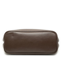 グッチ GGスプリーム トートバッグ 765043 ブラウン PVC レザー レディース GUCCI 【中古】