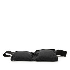 グッチ GGキャンバス ウエストバッグ 28566 ブラック キャンバス レザー レディース GUCCI 【中古】