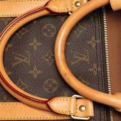 ルイ ヴィトン モノグラム キーポル60 ボストンバッグ トラベルバッグ M41422 ブラウン PVC レザー レディース LOUIS VUITTON 【中古】