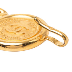 シャネル 31 RUE CAMBON カンボン ヴィンテージ 3連 チェーン ベルト ゴールド メッキ レディース CHANEL 【中古】