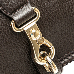 グッチ マラケシュ タッセル 斜め掛け ショルダーバッグ 336658 ブラウン レザー レディース GUCCI 【中古】