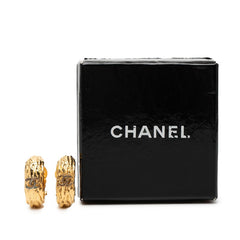 シャネル ココマーク ヴィンテージ イヤリング ゴールド メッキ レディース CHANEL 【中古】