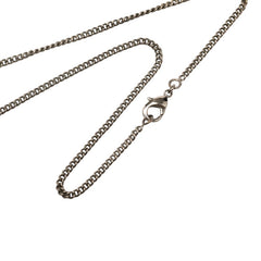 シャネル カメリア ココマーク ネックレス シルバー メタル ラインストーン レディース CHANEL 【中古】