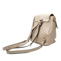 クロエ フェイ Faye リュック 2WAY ショルダーバッグ ハンドバッグ グレージュ レザー スウェード レディース Chloe 【中古】