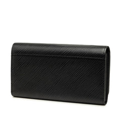 ルイ ヴィトン エピ ポルトフォイユ ツイスト 長財布 M68309 ノワール ブラック レザー レディース LOUIS VUITTON 中古