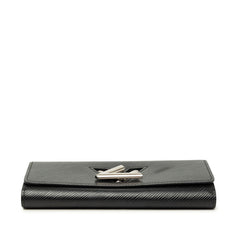 ルイ ヴィトン エピ ポルトフォイユ ツイスト 長財布 M68309 ノワール ブラック レザー レディース LOUIS VUITTON 中古