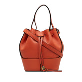 ロエベ バルーンバッグ ミニ ショルダーバッグ ハンドバッグ 2WAY オレンジ レザー レディース LOEWE 中古