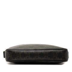 セリーヌ トリオンフ ショルダーバッグ ブラック ブラウン PVC レザー レディース CELINE 【中古】