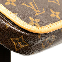 ルイ ヴィトン モノグラム バムバッグ ボスフォール ボディバッグ ウエストバッグ M40108 ブラウン PVC レザー レディース LOUIS VUITTON 【中古】