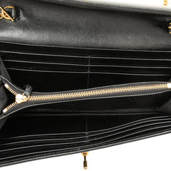 グッチ ジャッキー1961 斜め掛け チェーンウォレット ショルダーバッグ 652681 ブラック レザー レディース GUCCI 中古