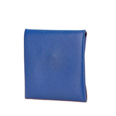 エルメス バスティア コインケース ブルーロワイヤル テールバテュ ヴォーエプソン レディース HERMES 【中古】