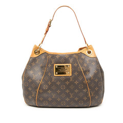 ルイ ヴィトン モノグラム ガリエラPM ワンショルダーバッグ M56382 ブラウン PVC レザー レディース LOUIS VUITTON 【中古】