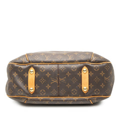 ルイ ヴィトン モノグラム ガリエラPM ワンショルダーバッグ M56382 ブラウン PVC レザー レディース LOUIS VUITTON 【中古】