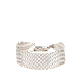 ティファニー オープンハート トグルチェーン ブレスレット バングル SV925 シルバー レディース TIFFANY&Co. 【中古】