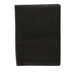 エルメス 二つ折り財布 ブラック トゴ レディース HERMES 【中古】