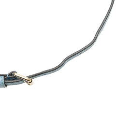 グッチ インターロッキングG ハンドバッグ ショルダーバッグ 2WAY 449659 ライトブルー レザー レディース GUCCI 【中古】