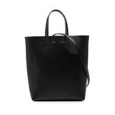 セリーヌ バーティカル カバ スモール ハンドバッグ ショルダーバッグ 2WAY 189813 ブラック レザー レディース CELINE 【中古】