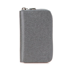 ルイ ヴィトン タイガ ジッピー コインパース コインケース M32617 グラシエ グレー レザー メンズ LOUIS VUITTON 【中古】