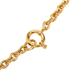 シャネル ココマーク チェーン ペンダント ネックレス 04A刻印 ゴールド メッキ レディース CHANEL 【中古】