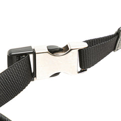 プラダ ロゴ ウエストバッグ ブラック ナイロン レザー レディース PRADA 中古