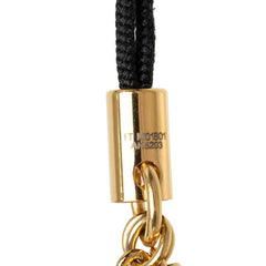 ルイ ヴィトン フォーンチャーム ルイザ ストラップ チャーム M01801 ゴールド メッキ レディース LOUIS VUITTON 中古