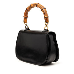 グッチ バンブー ハンドバッグ ショルダーバッグ 2WAY 000 2684 0633 ブラック カーフ レディース GUCCI 【中古】
