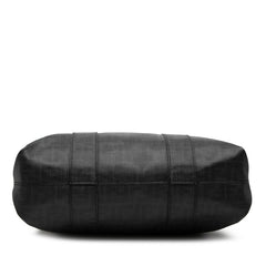 フェンディ ズッカ トートバッグ 7VA196 ブラック PVC メンズ FENDI 中古