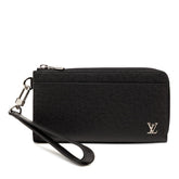 ルイ ヴィトン タイガ ジッピードラゴンヌ 長財布 M69409 ブラック ノワール レザー レディース LOUIS VUITTON 【中古】