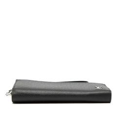 ルイ ヴィトン タイガ ジッピードラゴンヌ 長財布 M69409 ブラック ノワール レザー レディース LOUIS VUITTON 【中古】