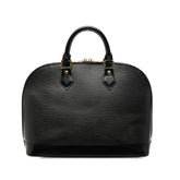 ルイ ヴィトン エピ アルマ PM ハンドバッグ M52142 ノワール ブラック レザー レディース LOUIS VUITTON 【中古】