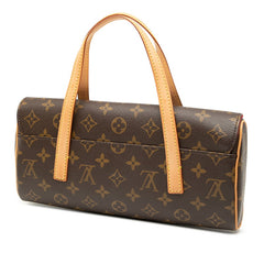 ルイ ヴィトン モノグラム ソナチネ ハンドバッグ M51902 ブラウン PVC レザー レディース LOUIS VUITTON 【中古】