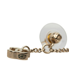 シャネル ココマーク カメリア ピアス B13C ゴールド メッキ レディース CHANEL 中古