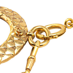 シャネル ココマーク ルーペ ネックレス ゴールド メッキ レディース CHANEL 【中古】