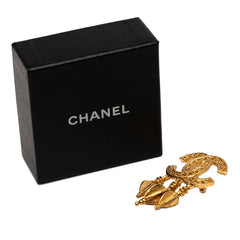 シャネル ヴィンテージ ココマーク ブローチ ゴールド メッキ レディース CHANEL 【中古】