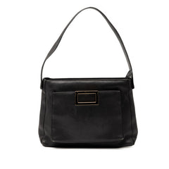 サルヴァトーレフェラガモ ハンドバッグ トートバッグ ブラック レザー レディース Salvatore Ferragamo 【中古】