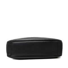 ルイ ヴィトン タイガ ロマンMM ショルダーバッグ M32624 ボレアル ダークネイビー レザー レディース LOUIS VUITTON 【中古】