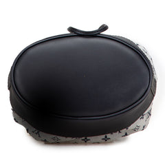 ルイ ヴィトン モノグラム ミニ ノエリー ショルダーバッグ M92685 グレー ブラック キャンバス レザー レディース LOUIS VUITTON 【中古】