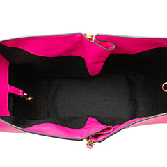 ロエベ アナグラム ハンモック スモール ハンドバッグ ショルダーバッグ 2WAY ホワイト ピンク レザー レディース LOEWE 【中古】