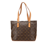 ルイ ヴィトン モノグラム カバピアノ ハンドバッグ M51148 ブラウン PVC レザー レディース LOUIS VUITTON 【中古】