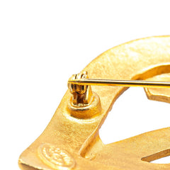 シャネル ヴィンテージ ココマーク ハート モチーフ ブローチ ゴールド メッキ レディース CHANEL 【中古】