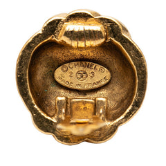 シャネル ヴィンテージ ココマーク イヤリング ゴールド メッキ レディース CHANEL 【中古】